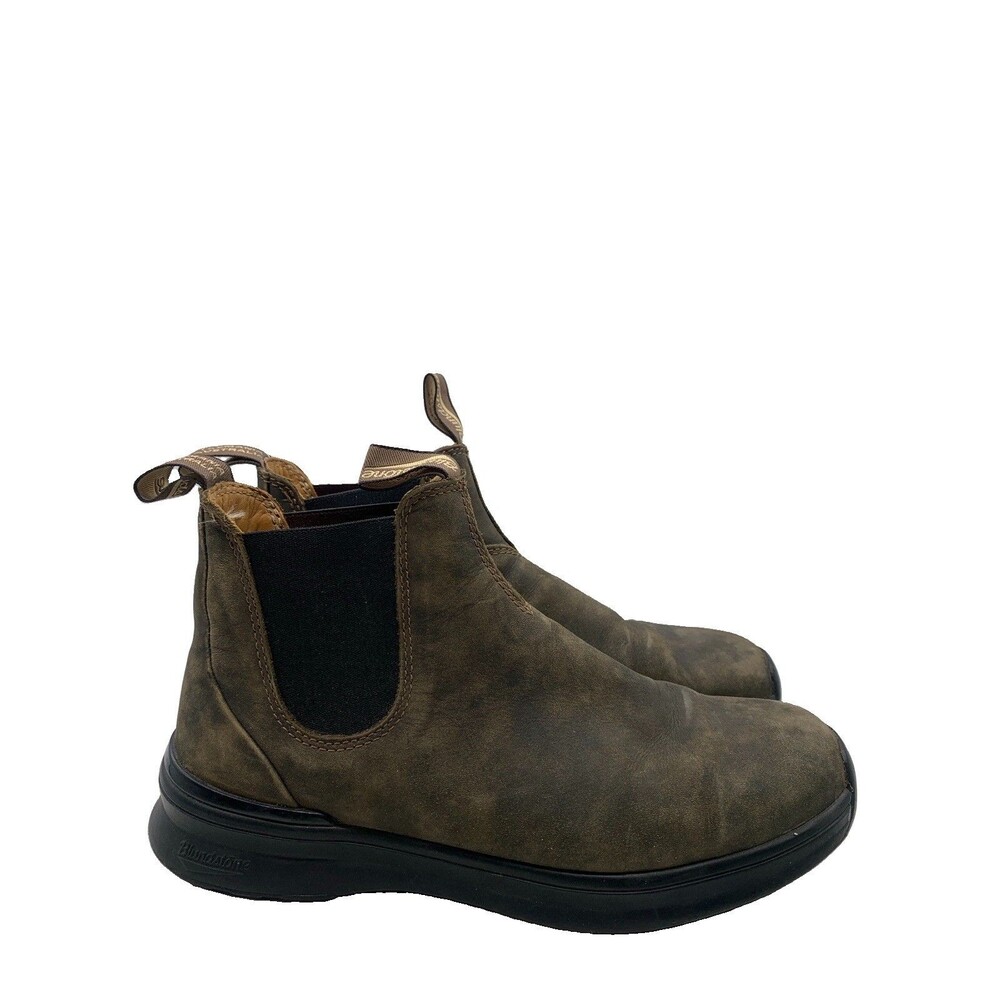 Blundstone Rustic Brown Leather Chelsea Boots UK 7 Men’s 8 Women’s 10 Repair